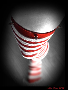 M Stripes with striped feet