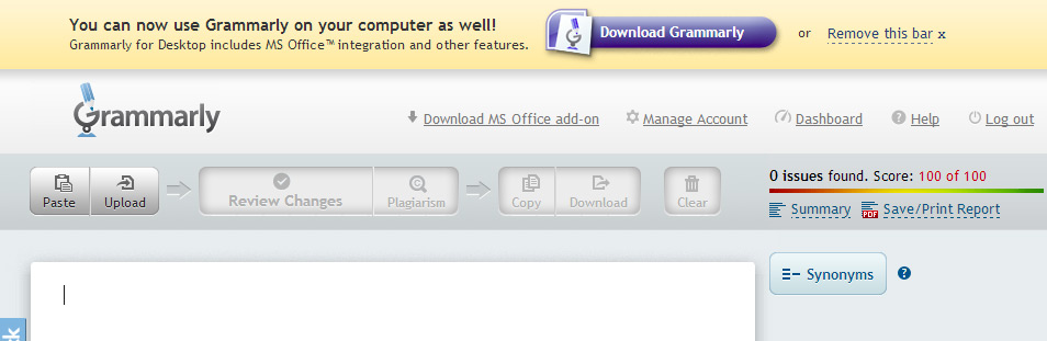 Grammarly 1 week free trial coupon